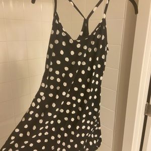 OV polka dot exercise dress size S
